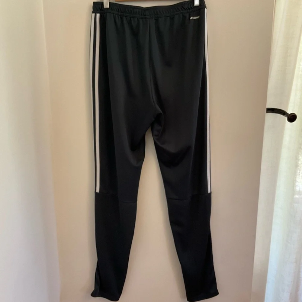 Adidas Dark Charcoal Men’s Sereno 19 Training pants, Sz M Tall
